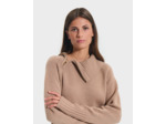 Pull Nuala Camel en Laine