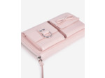 Portfeuille amelia en cuir pink