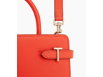 Sac à main moyen modèle Emilie en cuir grainé
