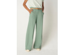 Pantalon amandine vert amande