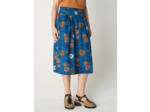 Jupe fleur jeans