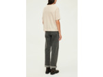 T-shirt manches courtes en lin doré - AMINA