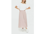 Jupe midi en satin - VANETTE