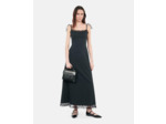 Robe Longue Noire Avec Dentelle black