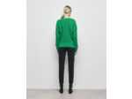 Pull Manches Longues En Laine Et Nylon green