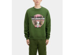 Sweatshirt Avec Print Aigle used kaki