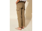 Pantalon cargo taille haute