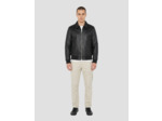 Blouson casual, cuir d'agneau