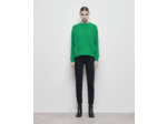 Pull Manches Longues En Laine Et Nylon green