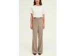 Pantalon large à fines rayures - CINDELLE