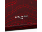 Portefeuille Emilie en cuir effet croco