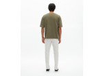 T-shirt mixte large uni kaki kaki