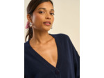 Cardigan à col en V 100% cachemire