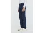 Pantalon taille haute, coupe confort