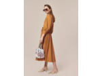 Robe Rivoltine Cognac en Coton