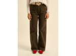 Pantalon en velours à coupe droite
