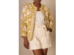 Veste NATHALIE en coton brodé