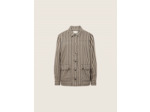 Veste rayures graphite