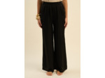 Pantalon large en satin