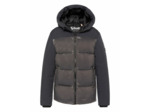 Blouson enfant bi-matière à capuche MONTEREYB SCHOTT