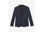 Veste de costume classique droite blue petrol
