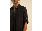 Robe courte en lin