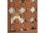 Sac seau Le Potier en toile coton et cuir lisse
