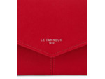 Petit portefeuille à rabat Charlotte en cuir lisse