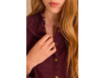 Blouse SERAPHINE en velours 100% coton