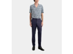Pantalon De Costume Fit En Flanelle navy