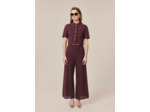 Pantalon Paquita Chocolat en Coton