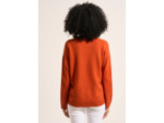 Pull col V en laine