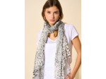 Foulard imprimé animalier