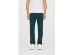 Pantalon straight fit, taille haute, jambe droite