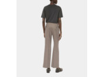 Pantalon Tailleur Droit Pied De Poule Beige beige-brown