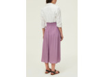Jupe midi à smocks - DAPHNEE