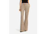 Pantalon flare beige-brown
