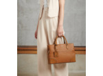 Grand sac à main Romy en cuir grainé
