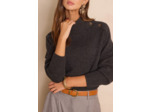 Pull col montant BRADLEY en 100% cachemire - 4 fils