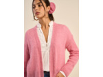 Gilet mi-long ouvert