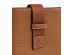 Etui téléphone Noah en cuir grain buffle et cuir lisse