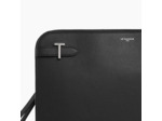 Pochette ordinateur 14 Laura en cuir lisse