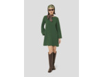 Robe Ruoda Vert en Polyester