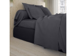 Drap Housse Studio Coton Carbone