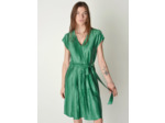 Robe garance emeraude