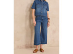 Jean large et cropped en coton ROMY