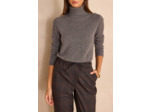Pull col-roulé unisexe en 100% cachemire - 4 fils SWAN(N)