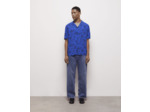 Chemise A Manches Courtes blue