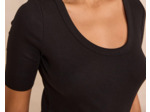 T-shirt manches courtes en coton mélangé LANA