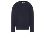 Pull col rond en maille texturée